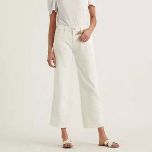 Lucky MID RISE CROP WIDE LEG JEAN